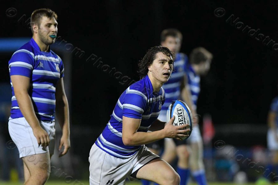 Wheaton Men\'s Rugby vs Mass Maritime.  Photo by Keith Nordstrom